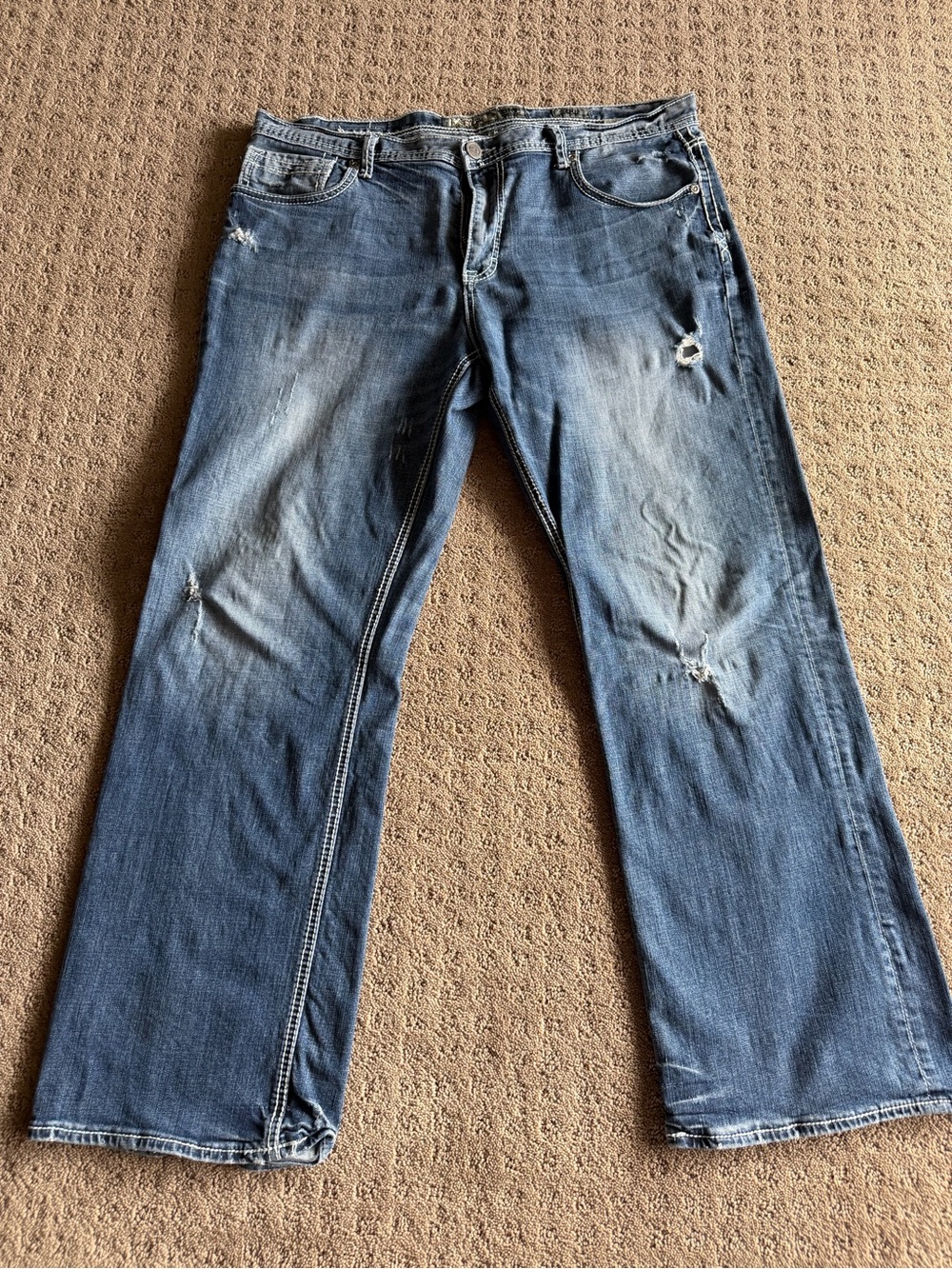 Y2K BKE Men's Distressed Jeans (~2007)